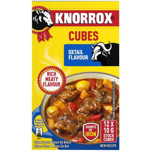 Knorrox Oxtail Stock Cubes 12 x 10g